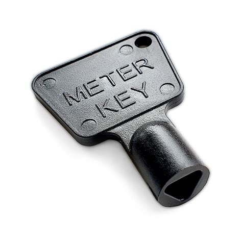 electric metre box key|triangular key for meter box.